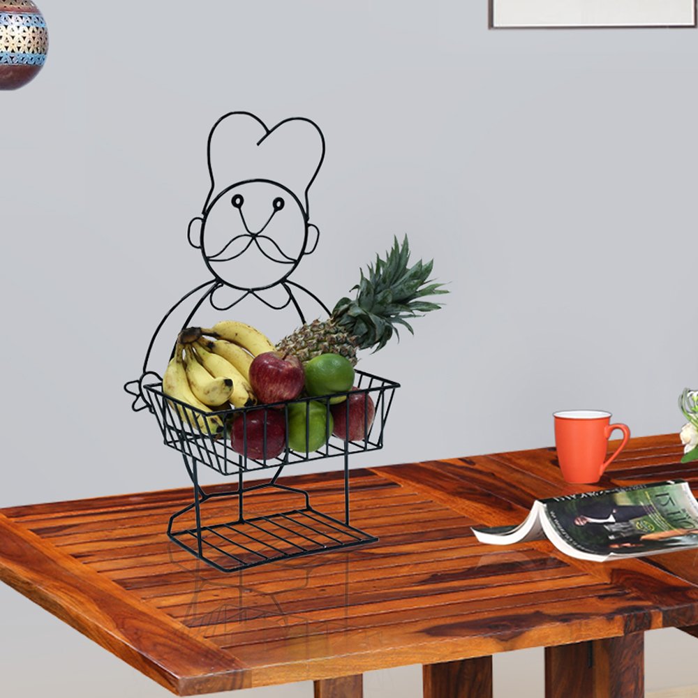 Premium Chef Fruit Basket – 1 Beautiful & Durable Kitchen Organizer