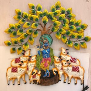 Krishna Ji With 7 Cows