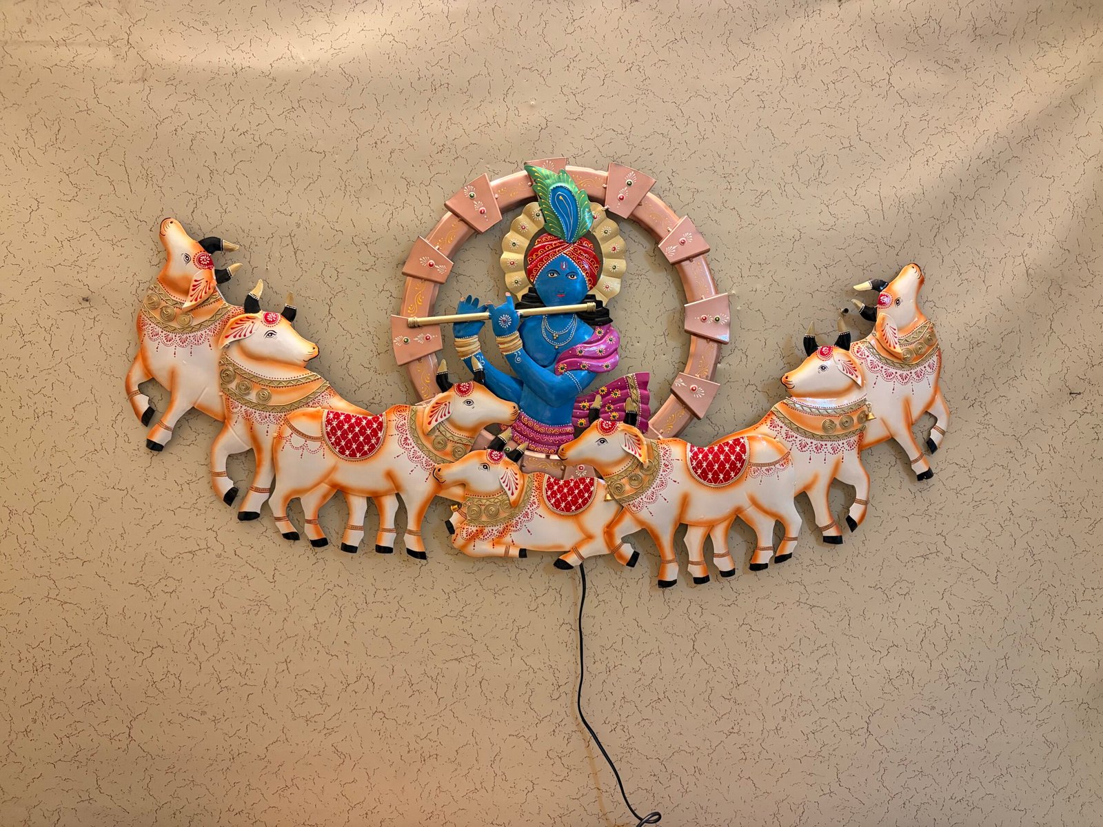 Krishna Ji 7 Cows