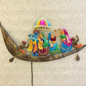 Radha Krishna Raslila Boat 24"