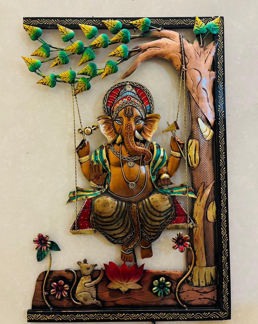Ganesh Julla L- Frame Brown color